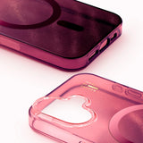 iPhone 17 iDeal Of Sweden Clear Deksel - MagSafe Kompatibel - Cherry Lacquer