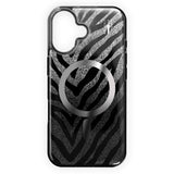 iPhone 17 iDeal Of Sweden Clear Deksel - MagSafe Kompatibel - Zebra Mystique