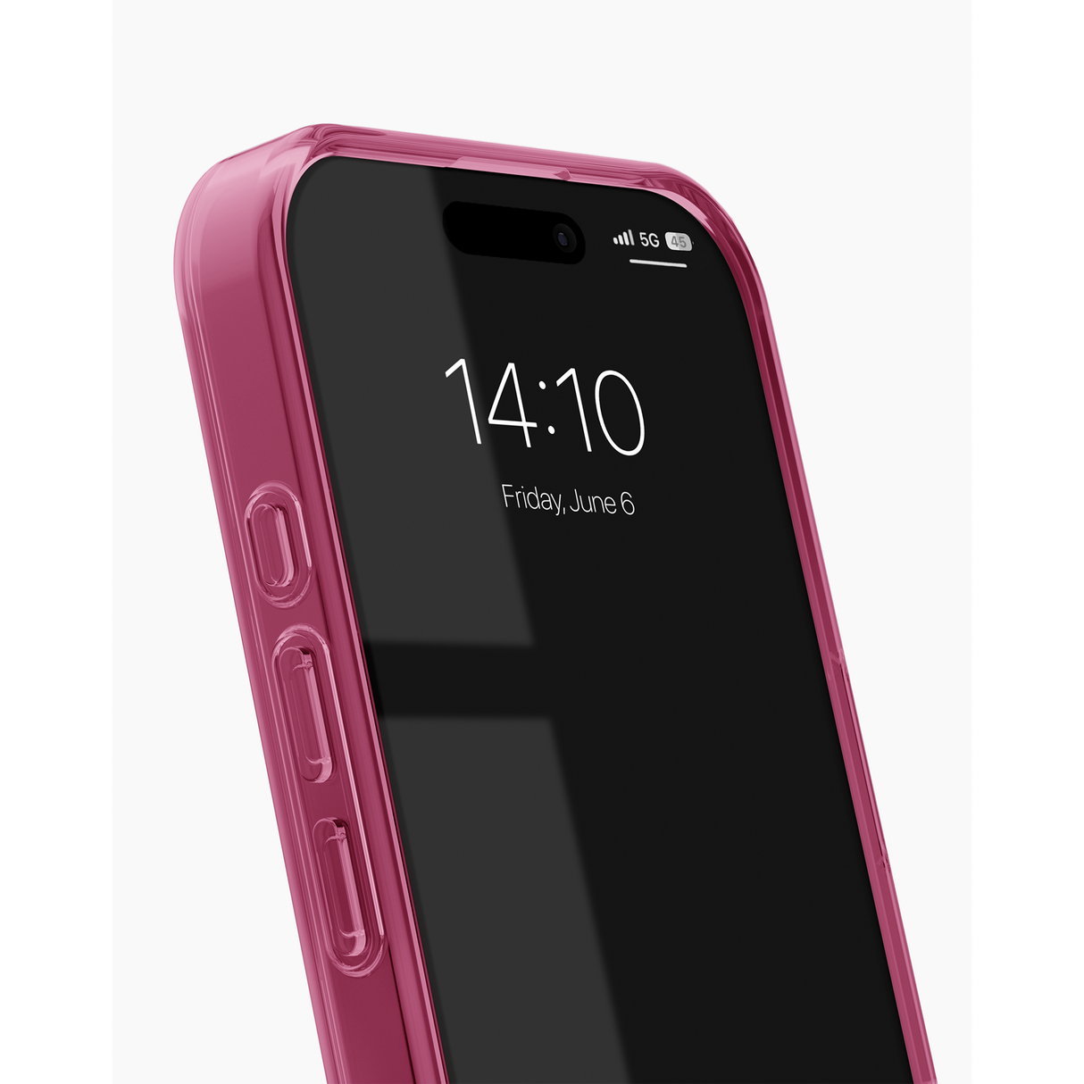 iPhone 17 iDeal Of Sweden Clear Deksel - MagSafe Kompatibel - Cherry Crush