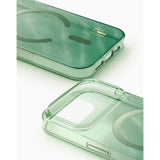 iPhone 17 Pro iDeal Of Sweden Clear Deksel - MagSafe Kompatibel - Sage Green