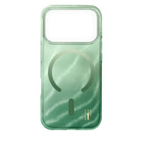 iPhone 17 Pro iDeal Of Sweden Clear Deksel - MagSafe Kompatibel - Sage Green