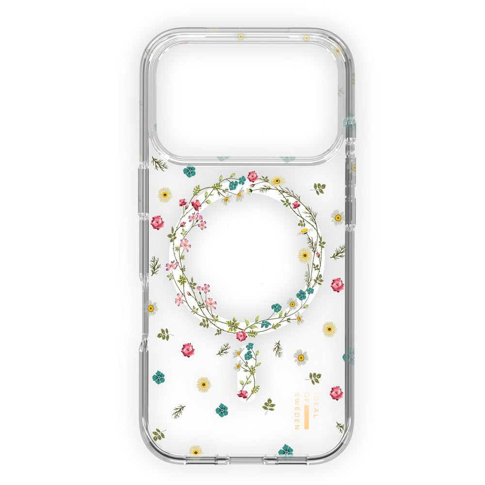 iPhone 17 Pro iDeal Of Sweden Clear Deksel - MagSafe Kompatibel - Petite Floral