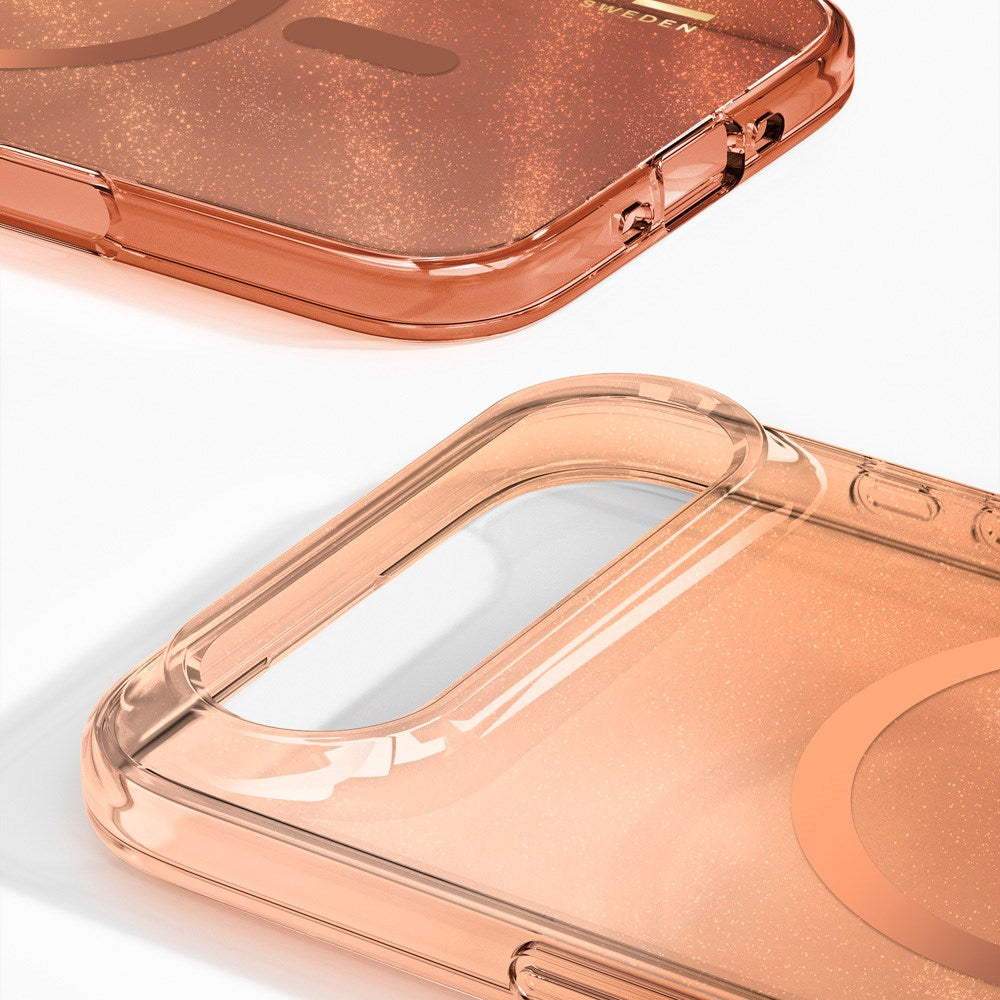 iPhone Air iDeal Of Sweden Clear Deksel - MagSafe Kompatibel - Mocha Mousse