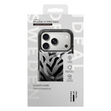 iPhone 17 Pro Max iDeal Of Sweden Clear Deksel - MagSafe Kompatibel - Zebra Mystique