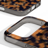 iPhone 18 Pro / 17 Pro iDeal Of Sweden Clear Deksel - MagSafe Kompatibel - Tortoise