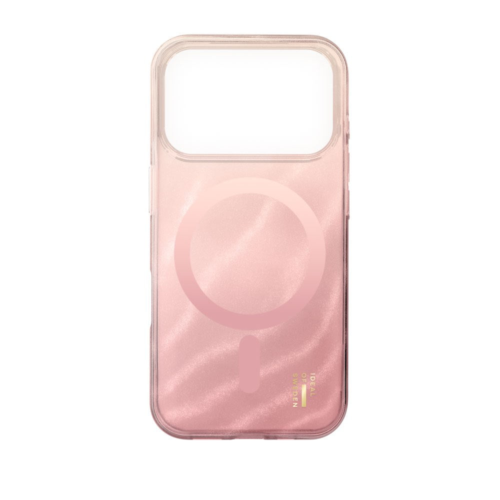 iPhone 18 Pro / 17 Pro iDeal Of Sweden Clear Deksel - MagSafe Kompatibel - Rose Blush