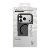 iPhone 18 Pro Max / 17 Pro Max iDeal Of Sweden Clear Deksel - MagSafe Kompatibel - Tinted Black