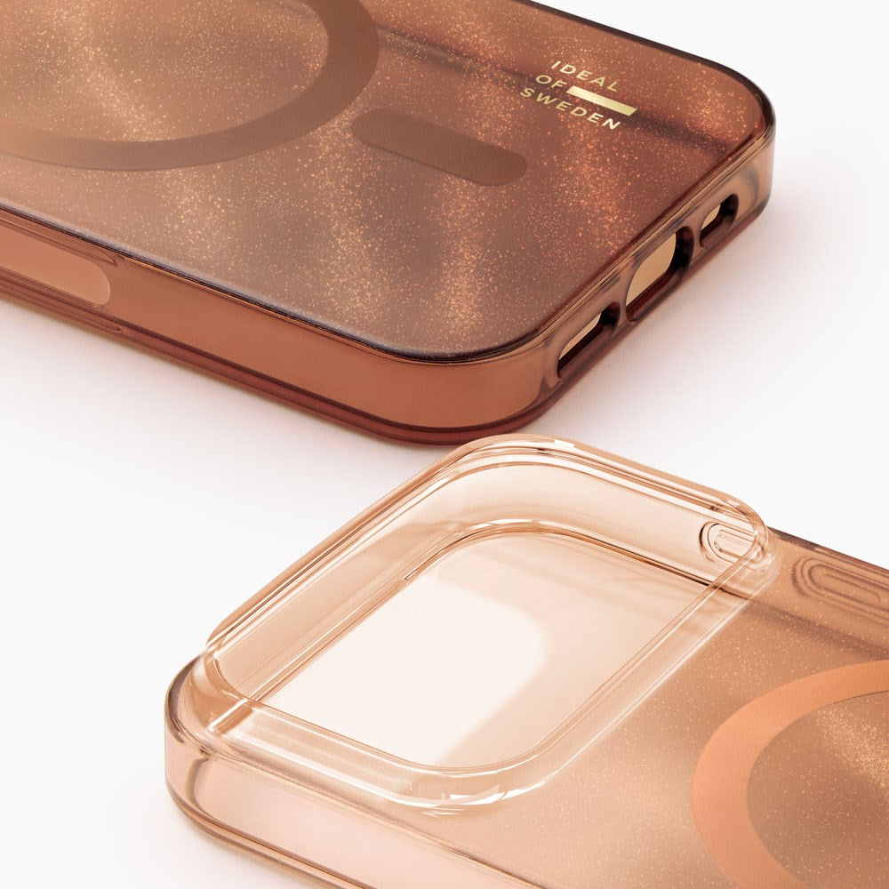 iPhone 18 Pro Max / 17 Pro Max iDeal Of Sweden Clear Deksel - MagSafe Kompatibel - Mocha Mousse