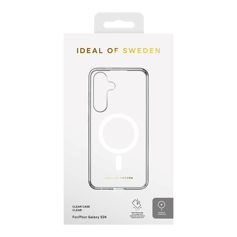 iDeal Of Sweden Samsung Galaxy S24 Clear Deksel - MagSafe Kompatibel - Clear