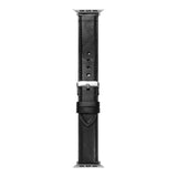 Apple Watch (42/44/SE/45/46/49mm) iDeal of Sweden Vegansk Lærrem - Iconic Black