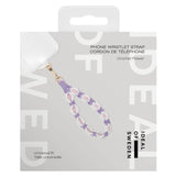 iDeal of Sweden Cord Wristlet Rem - Lilla Blomster