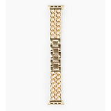 Apple Watch (38/40/SE/41/42mm) iDeal of Sweden Metall Klokkerem - Chain Gold