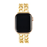 Apple Watch (42/44/SE/45/46/49mm) iDeal of Sweden Metall Klokkerem - Chain Gold