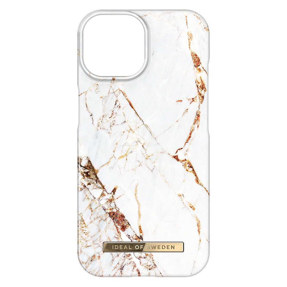 iPhone 15 iDeal Of Sweden Fashion Deksel - Carrara Gold