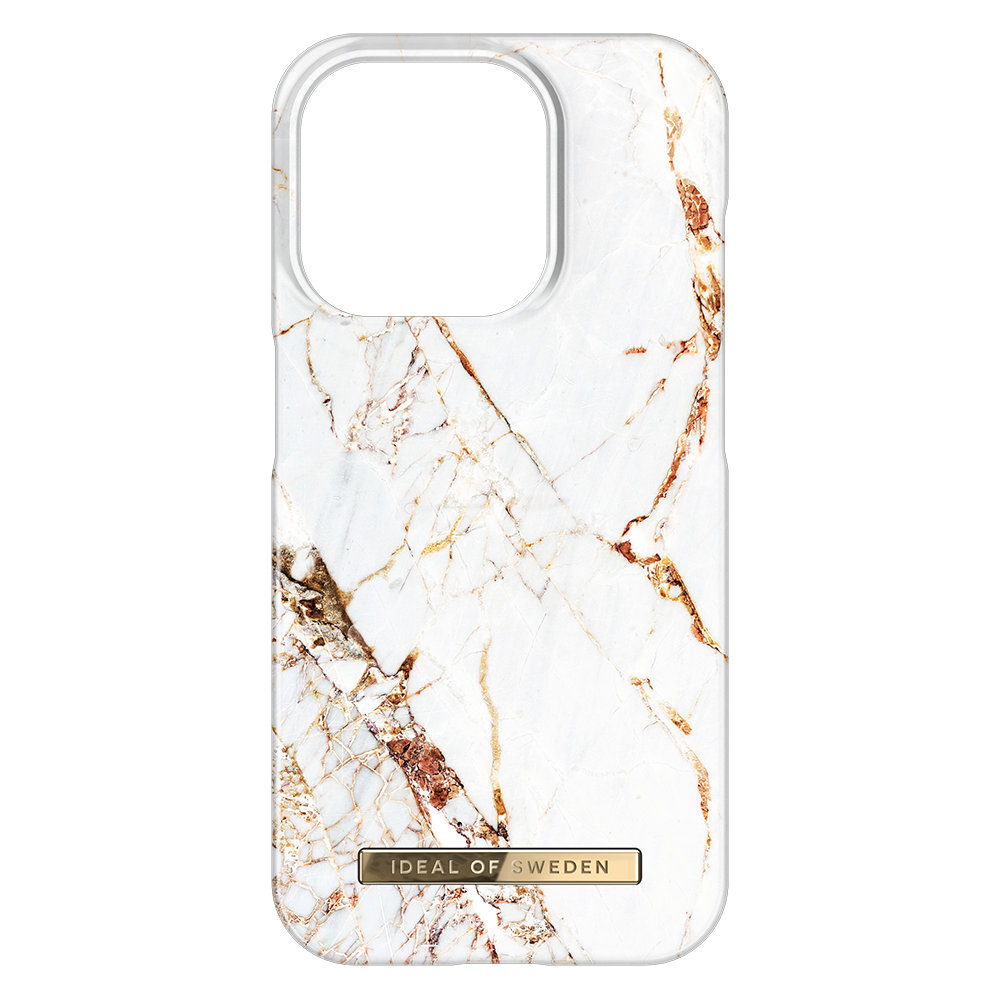 iPhone 15 Pro iDeal Of Sweden Fashion Deksel - Carrara Gold