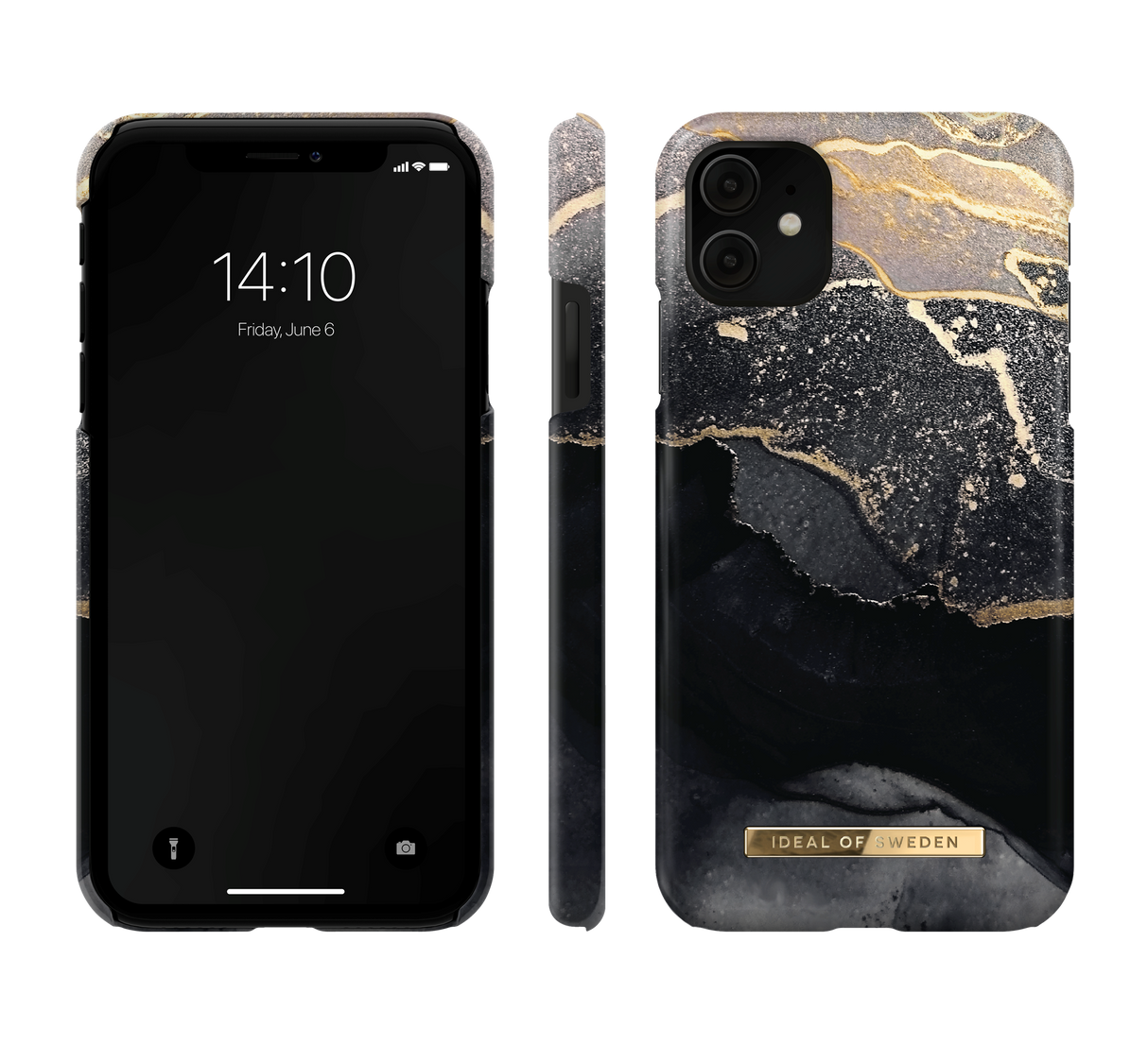 iDeal Of Sweden iPhone 11 Fashion Deksel Golden Twilight Marble