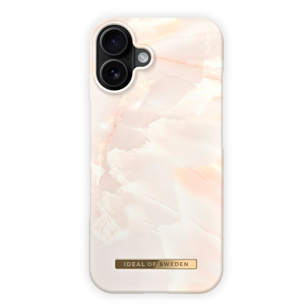 iDeal Of Sweden iPhone 17 Fashion Deksel - MagSafe Kompatibel - Rose Pearl Marble