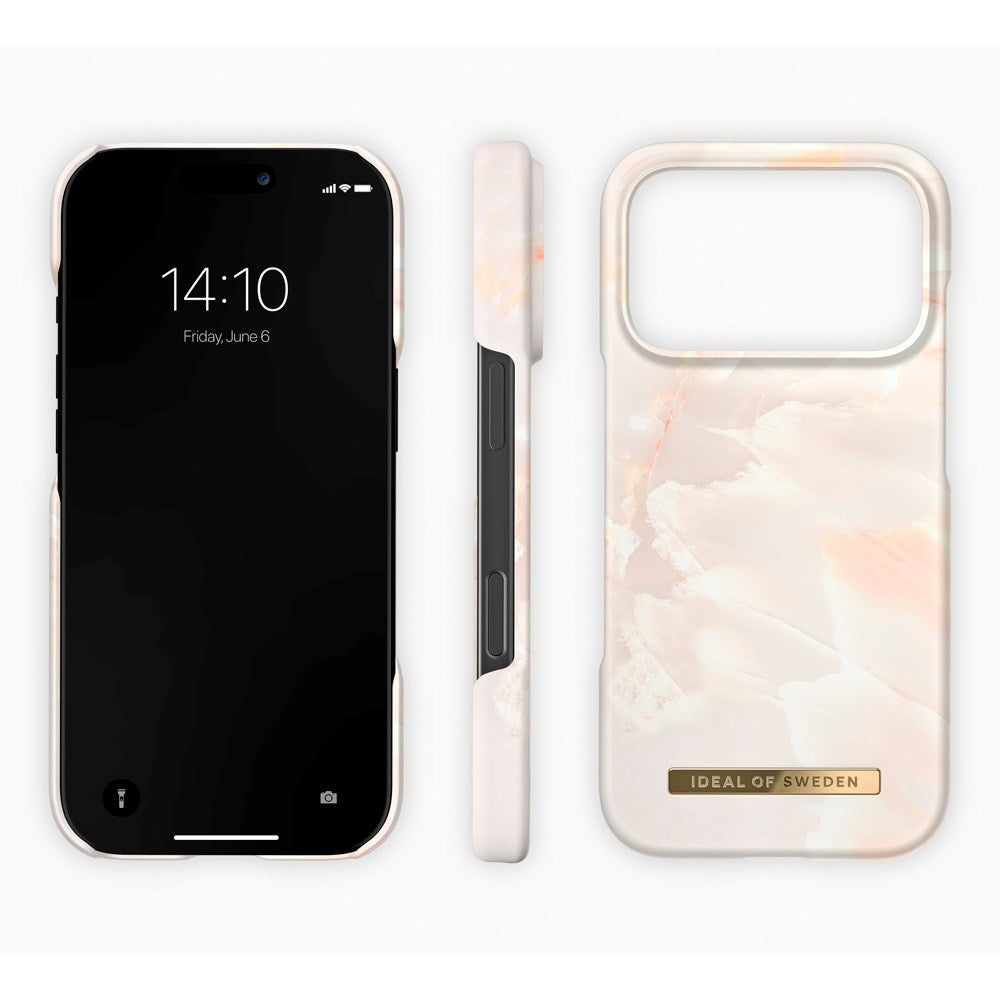 iDeal Of Sweden iPhone 17 Pro Max Fashion Deksel - MagSafe Kompatibel - Rose Pearl Marble