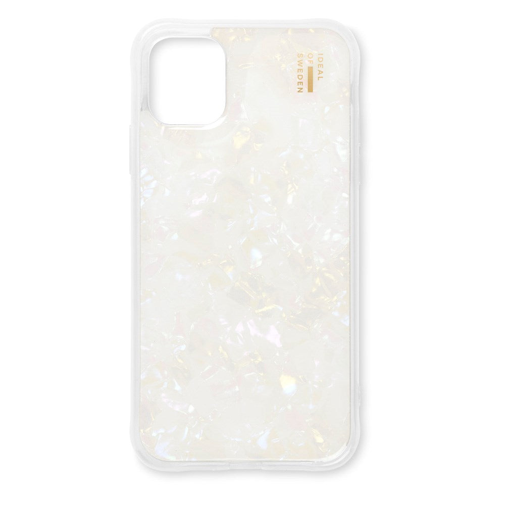 iDeal Of Sweden iPhone 11 Pearlized Deksel - White