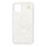 iDeal Of Sweden iPhone 11 Pearlized Deksel - White