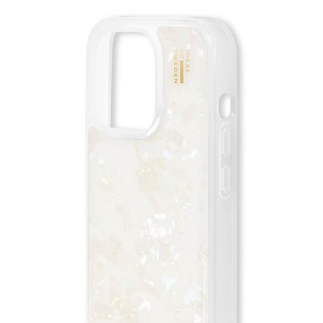 iDeal Of Sweden iPhone 13 / 14 Pearlized Deksel - White