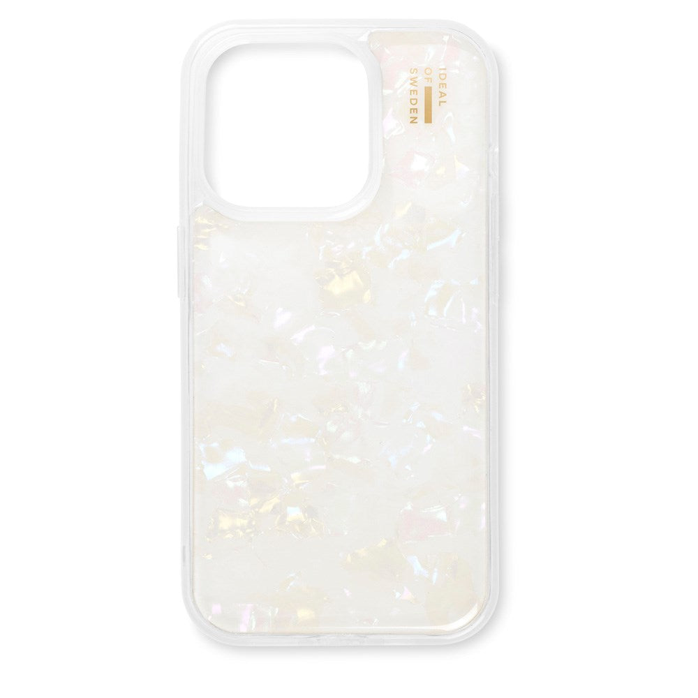 iDeal Of Sweden iPhone 13 / 14 Pearlized Deksel - White