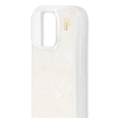 iDeal Of Sweden iPhone 16 Pro Pearlized Deksel - White