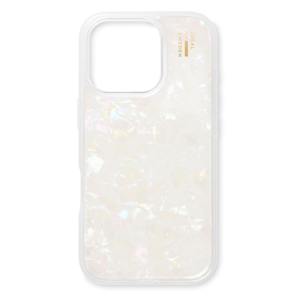 iDeal Of Sweden iPhone 16 Pro Pearlized Deksel - White