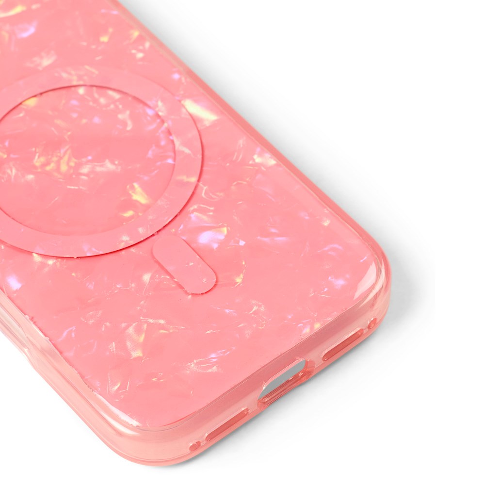 iDeal Of Sweden iPhone 16 Pearlized Deksel - MagSafe Kompatibel - Pink