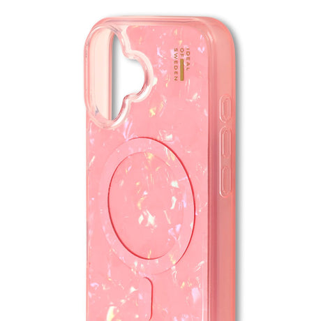 iDeal Of Sweden iPhone 16 Pearlized Deksel - MagSafe Kompatibel - Pink