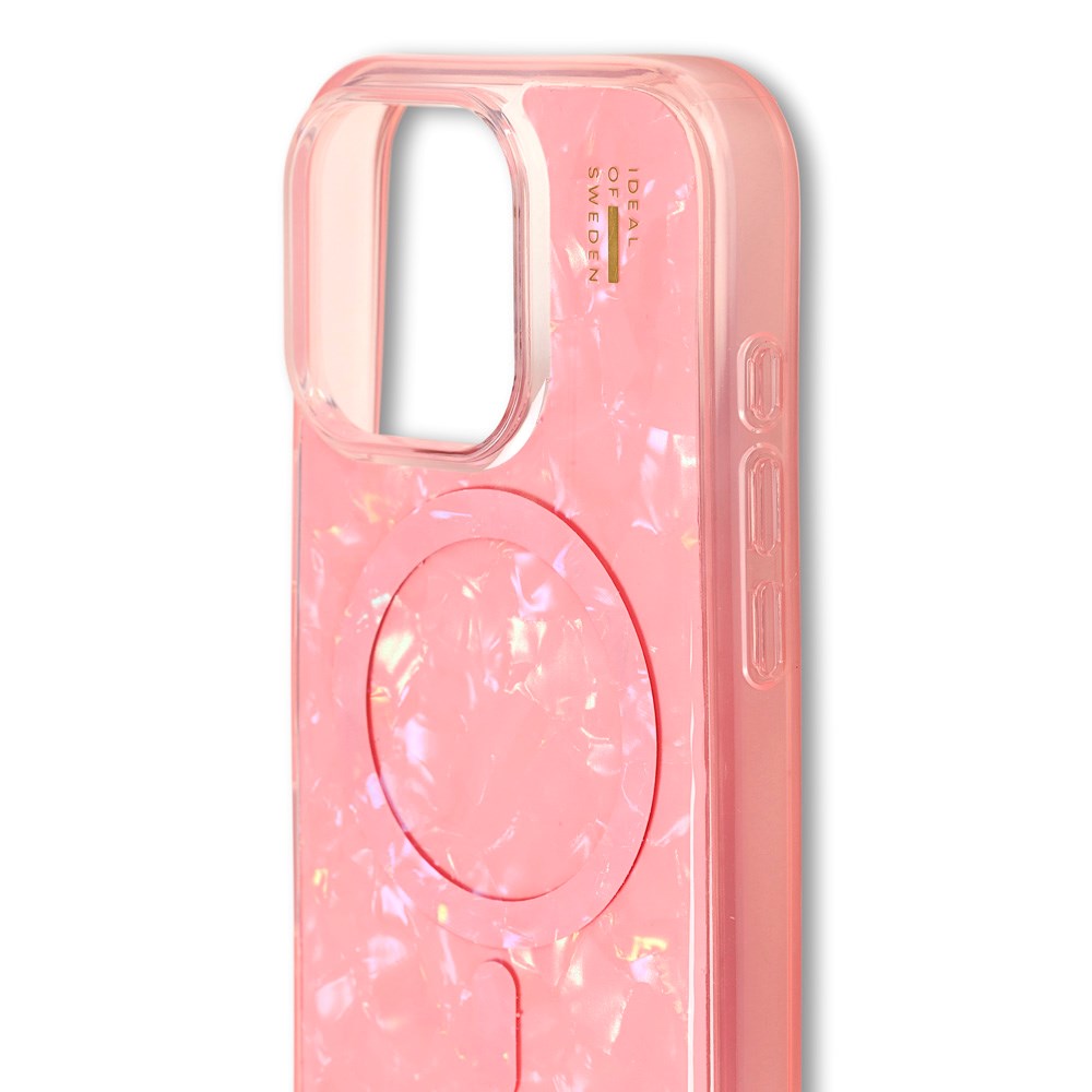 iDeal Of Sweden iPhone 16 Pro Pearlized Deksel - MagSafe Kompatibel - Pink