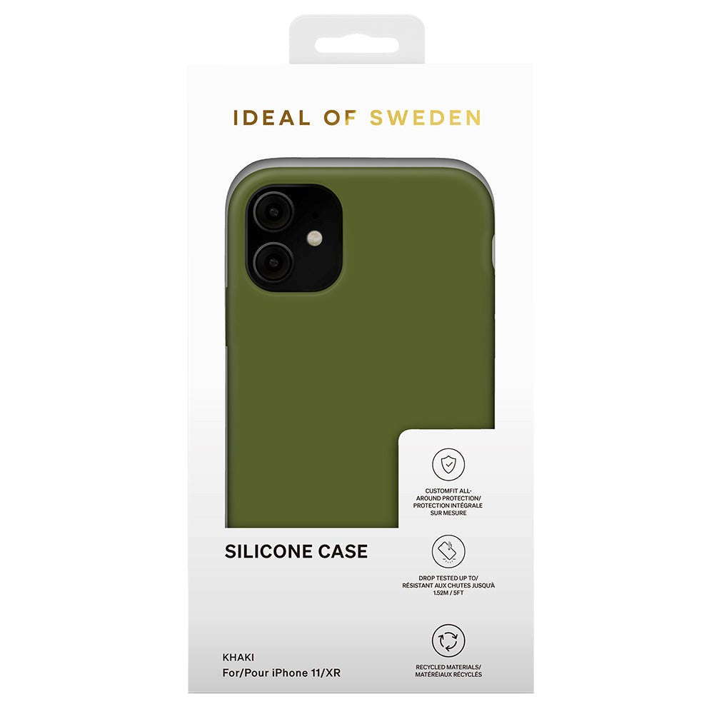 iDeal Of Sweden iPhone 11 Silikon Deksel - Khaki