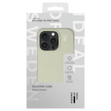 iPhone 16 Pro Max iDeal Of Sweden Silicone Deksel - Sage Green