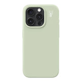 iPhone 15 Pro iDeal Of Sweden Silicone Deksel - MagSafe Kompatibel - Sage Green