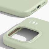 iPhone 15 Pro Max iDeal Of Sweden Silicone Deksel - Sage Green