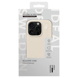 iPhone 16 Pro Max iDeal Of Sweden Silicone Deksel - MagSafe Kompatibel - Cloud Dancer