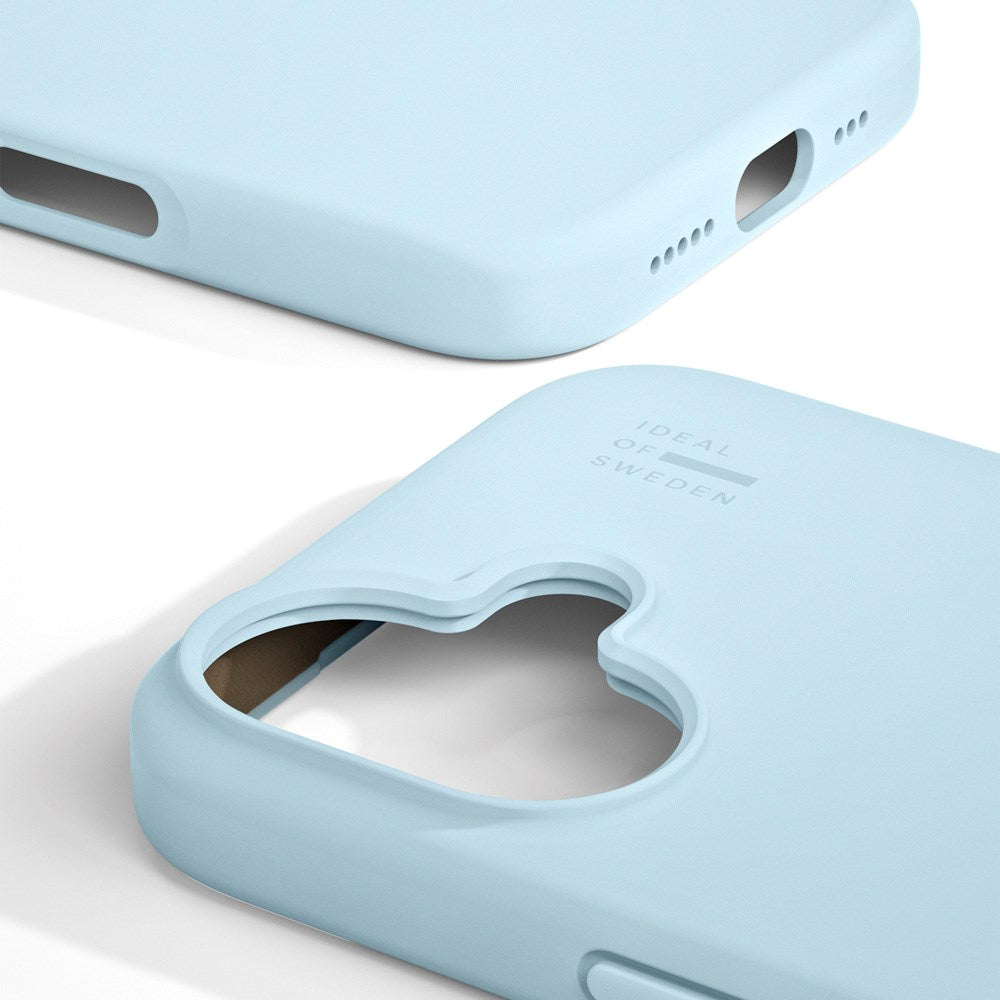 iDeal Of Sweden iPhone 17 Silicone Deksel - MagSafe Kompatibel - Light Blue