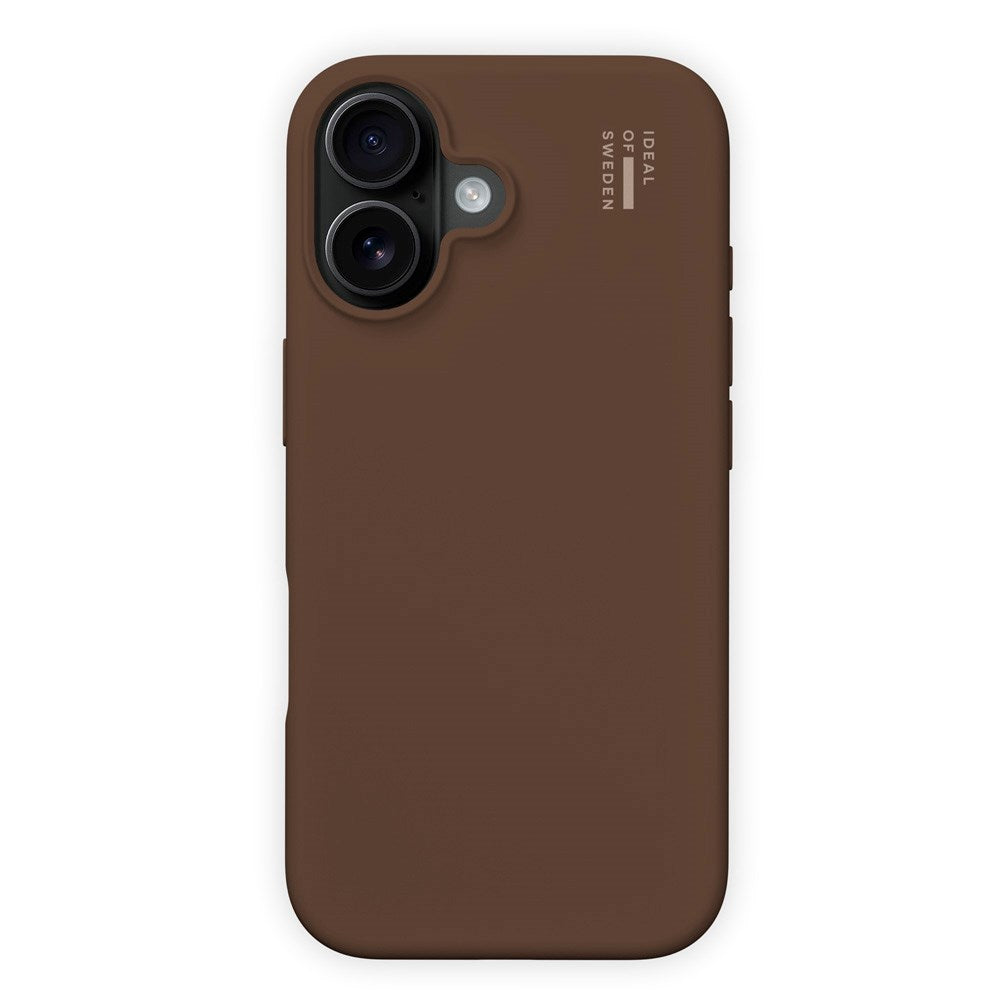 iDeal Of Sweden iPhone 17 Silicone Deksel - MagSafe Kompatibel - Mocha Mousse