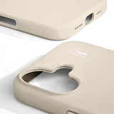 iPhone 17 iDeal Of Sweden Silicone Deksel - MagSafe Kompatibel - Cloud Dancer