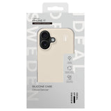 iPhone 17 iDeal Of Sweden Silicone Deksel - MagSafe Kompatibel - Cloud Dancer