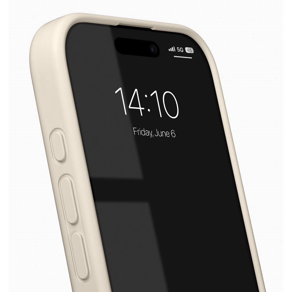 iPhone 17 iDeal Of Sweden Silicone Deksel - MagSafe Kompatibel - Cloud Dancer