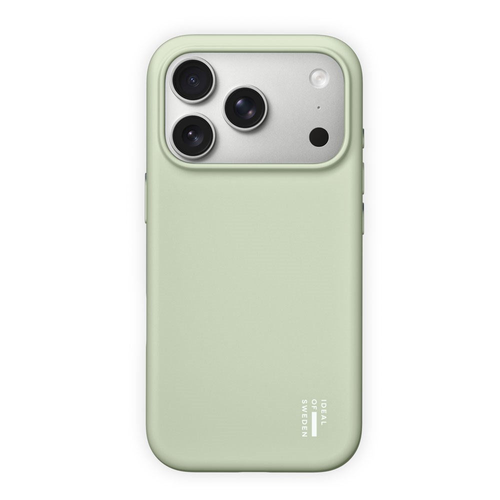iPhone 17 Pro Max iDeal Of Sweden Silicone Deksel - Sage Green