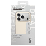 iPhone 17 Pro Max iDeal Of Sweden Silicone Deksel - MagSafe Kompatibel - Cloud Dancer