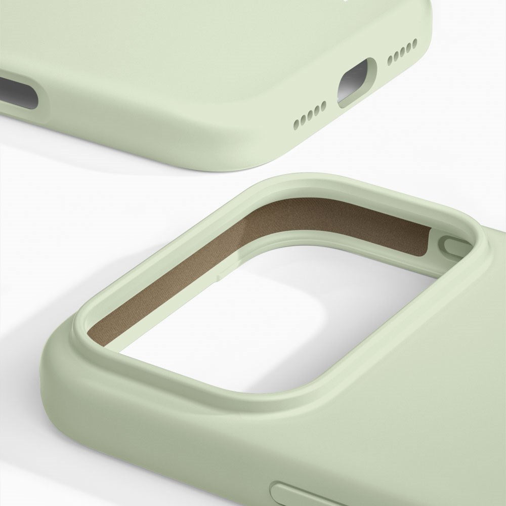iPhone 18 Pro / 17 Pro iDeal Of Sweden Silikon Deksel - MagSafe Kompatibel - Sage Green