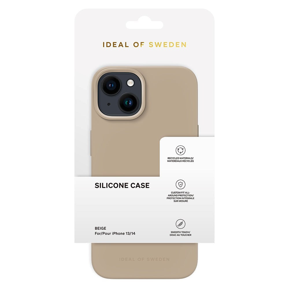 iDeal Of Sweden iPhone 14 / 13 Silikon Deksel - Beige