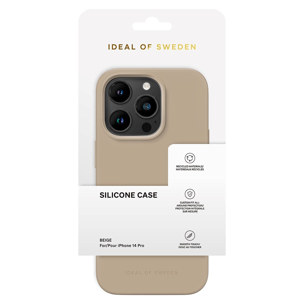 iDeal Of Sweden iPhone 14 Pro Silikon Deksel - Beige