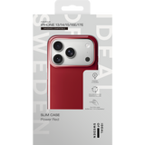 iPhone 17e / 16e / 15 / 14 / 13 iDeal of Sweden Slim Deksel - MagSafe Kompatibel - Power Red