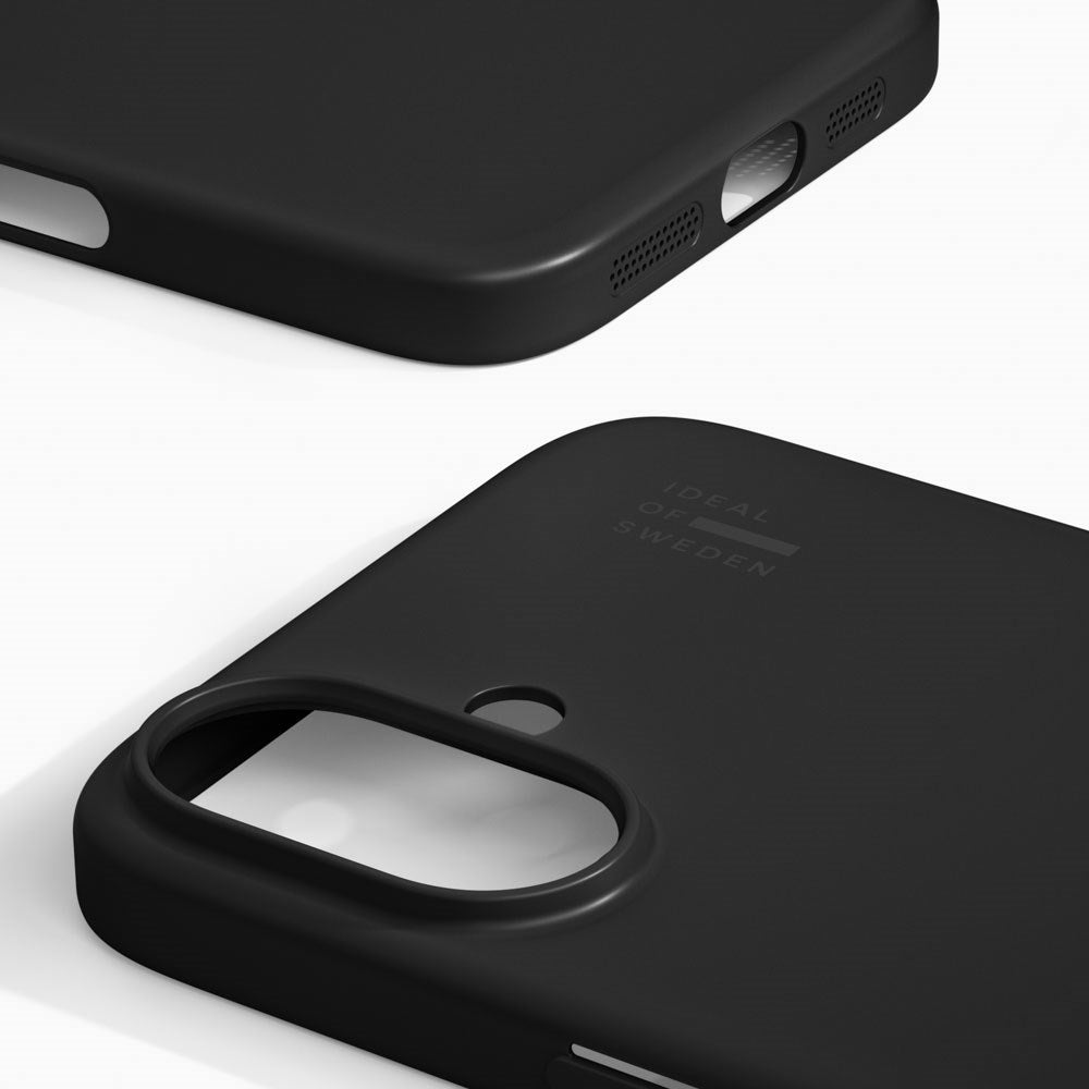 iPhone 16 iDeal of Sweden Slim Deksel - MagSafe Kompatibel - Matte Black