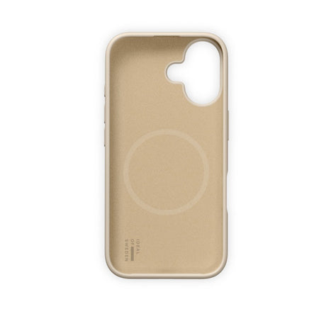 iPhone 16 iDeal of Sweden Soft Swirl Silicone Deksel - MagSafe Kompatibel - Cloud Dancer