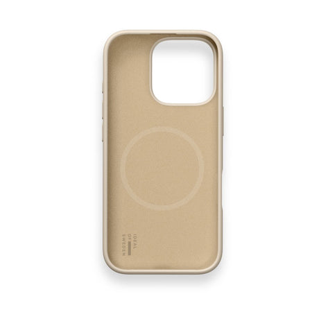iPhone 16 Pro iDeal of Sweden Soft Swirl Silicone Deksel - MagSafe Kompatibel - Cloud Dancer